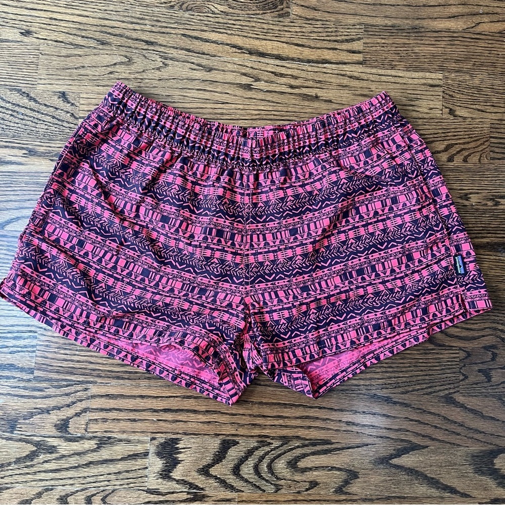Patagonia Barely Baggy Aztec Shorts M